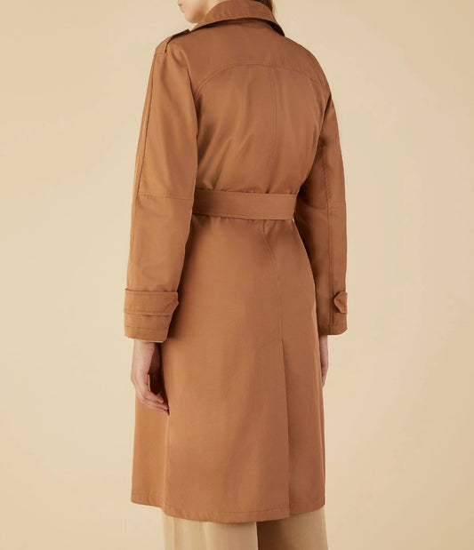 Trench doppiopetto cammello Emme